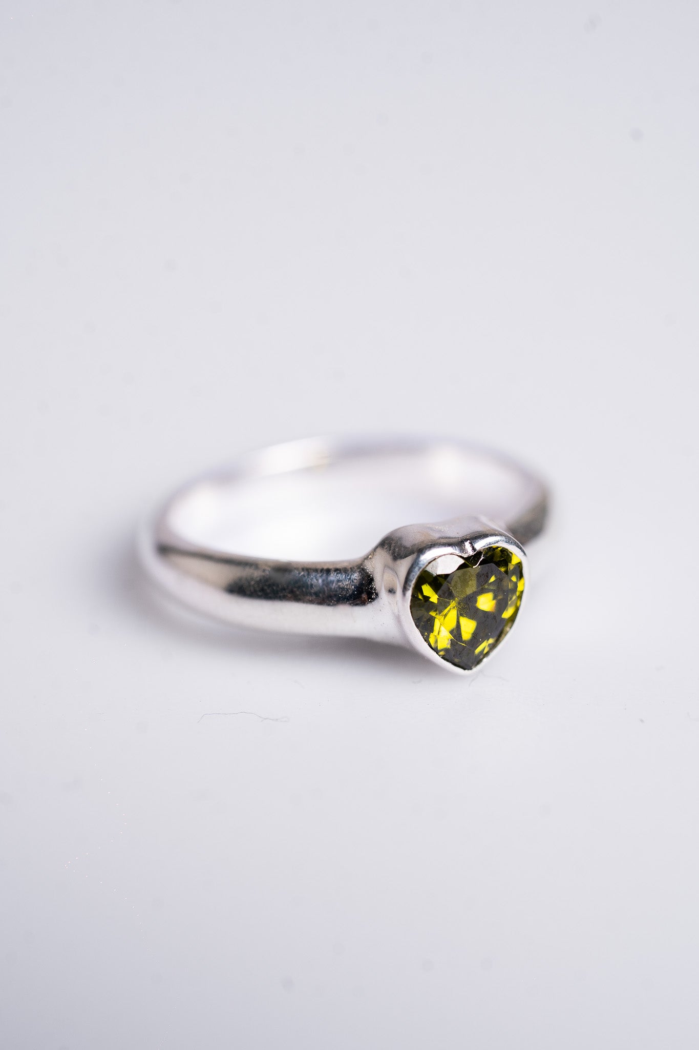 Love Conquers All Green Sapphire