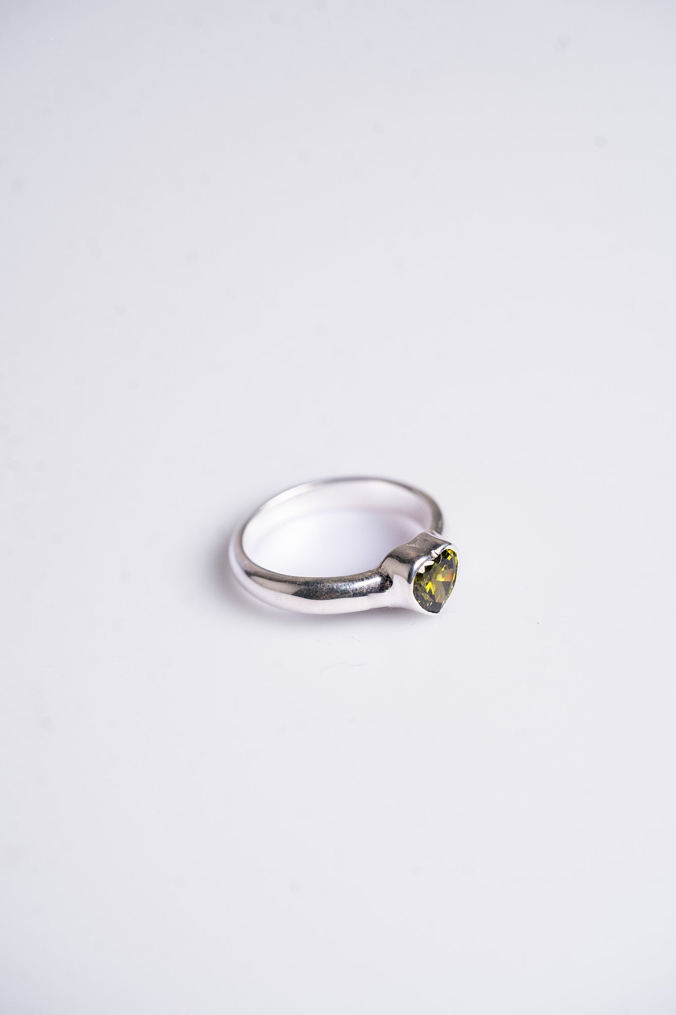 Love Conquers All Green Sapphire