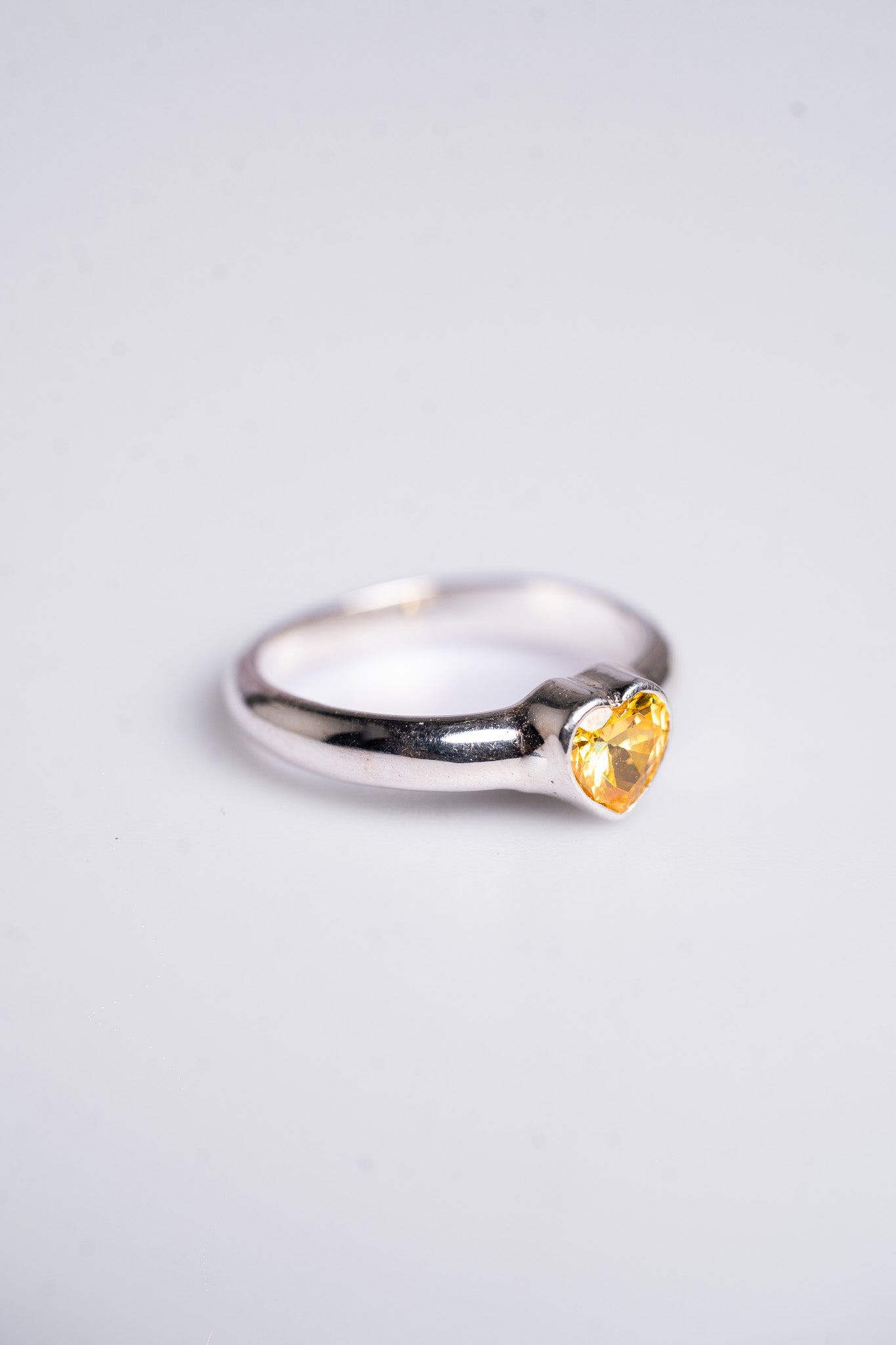 Love Conquers All Yellow Sapphire