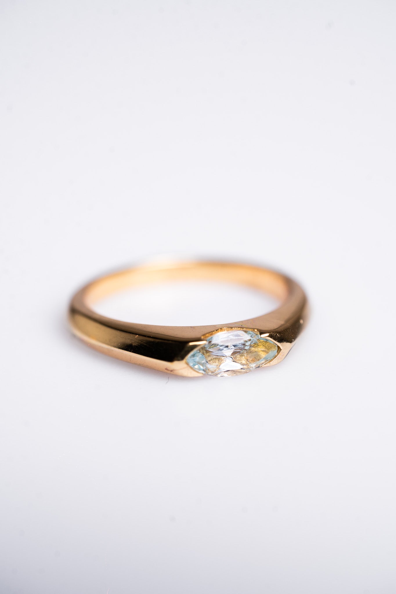 Noble Marquise Blue Topaz