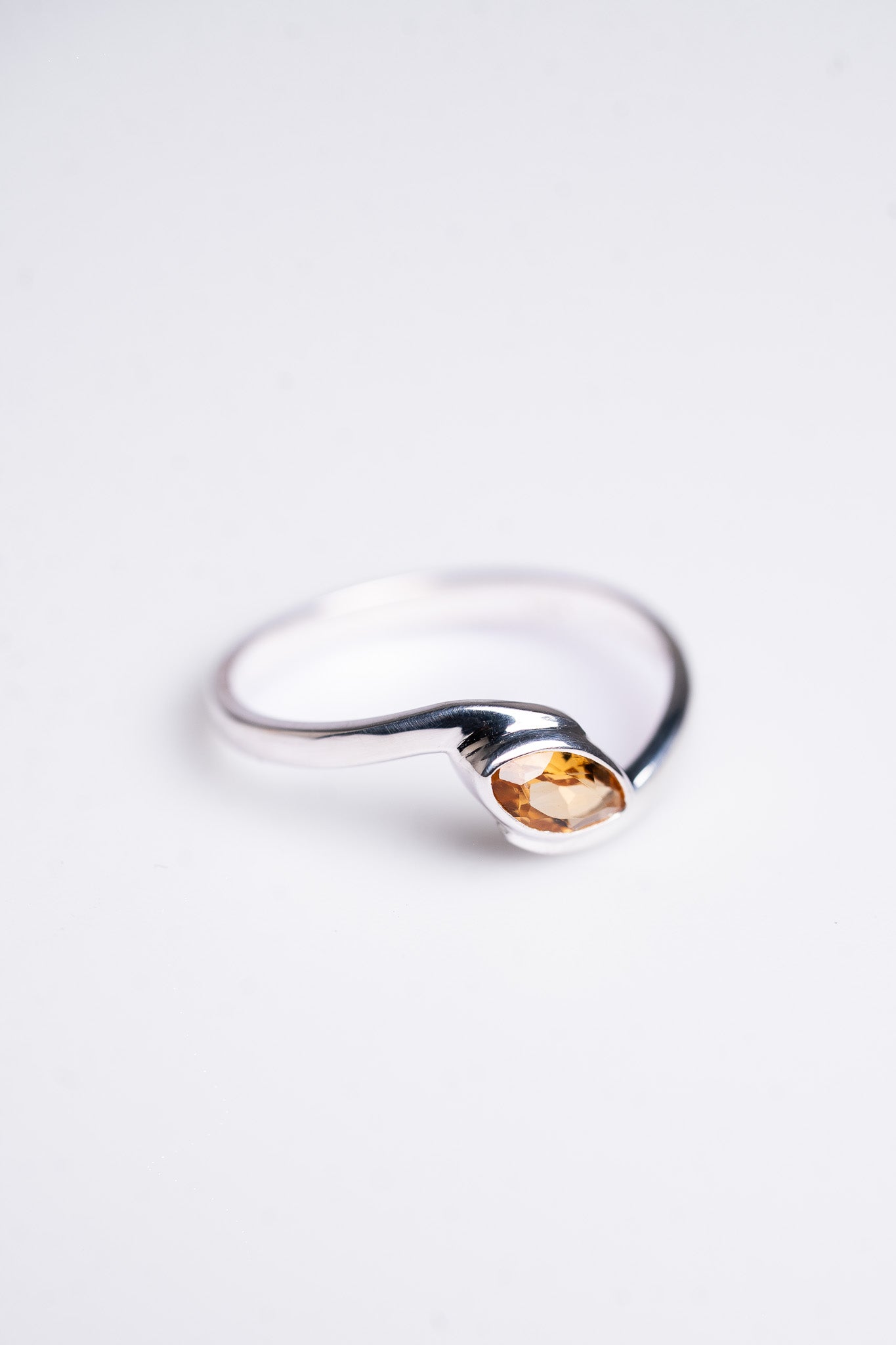 Evil Eye Twist Citrine