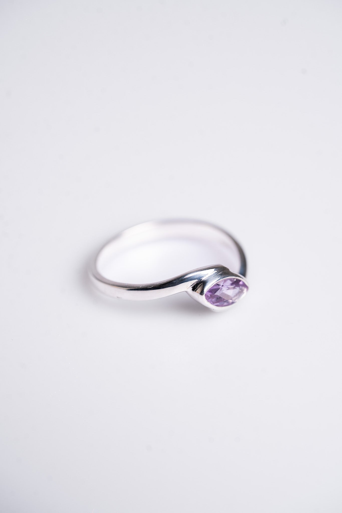 Evil Eye Twist Amethyst