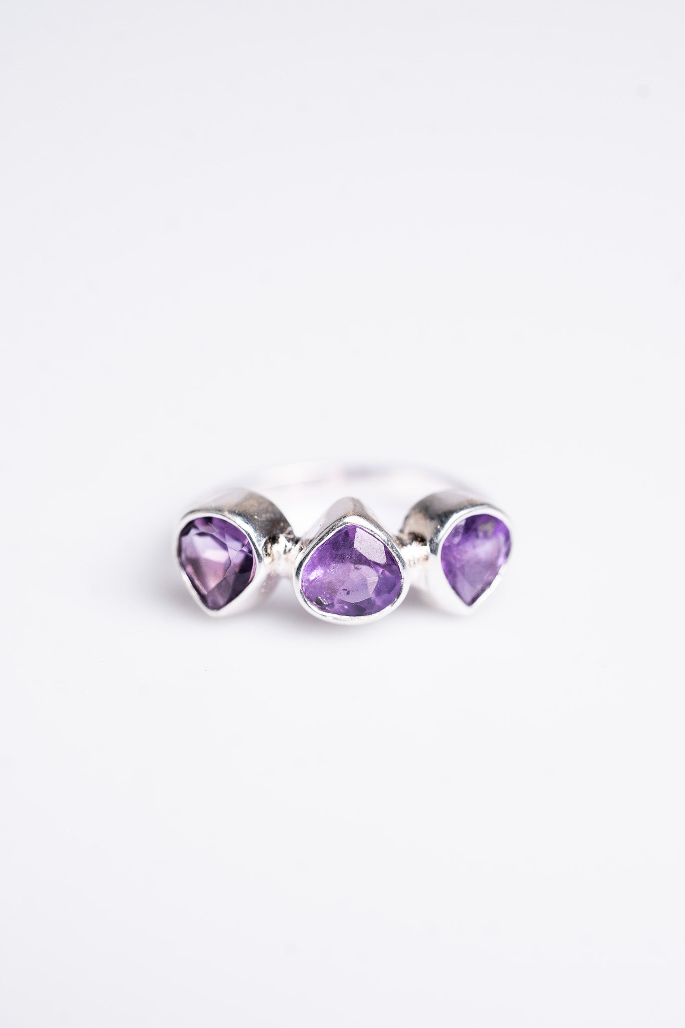 Crown Pear Amethyst