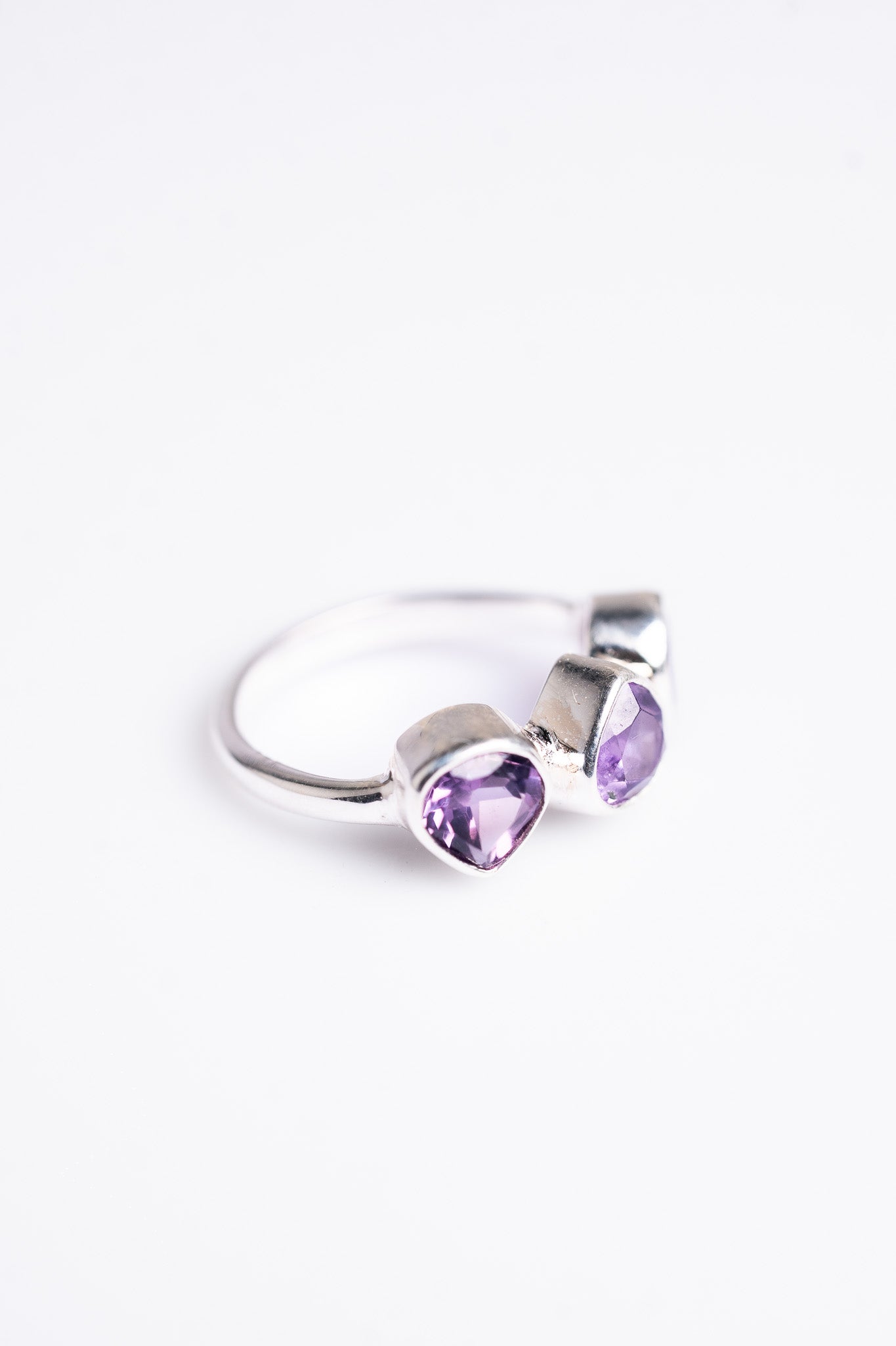 Crown Pear Amethyst