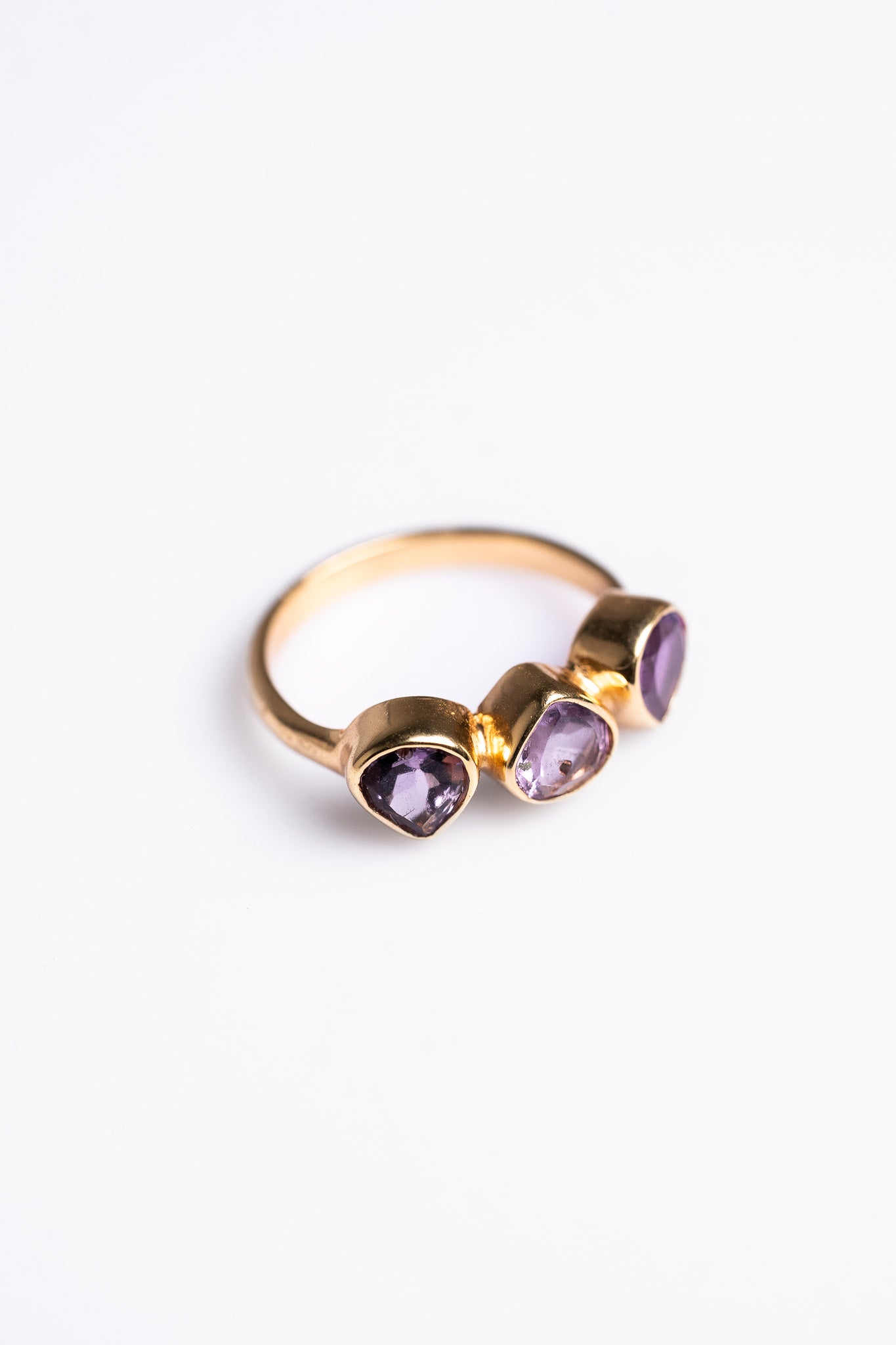 Crown Pear Amethyst
